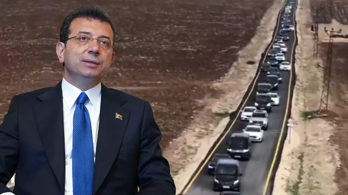 Ahmet Türk’ü ziyaret eden İmamoğlu’nun Mardin’e girişi olay oldu
