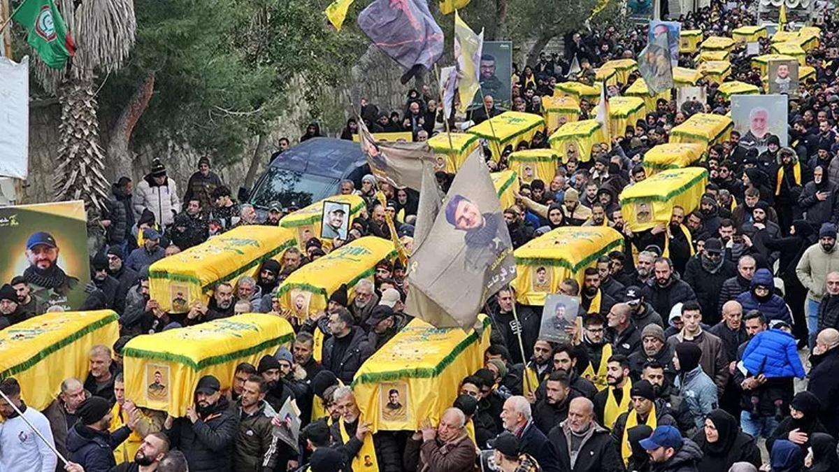 İsrail-Hizbullah krizi yeniden tırmanır mı? Toplu cenaze töreninde intikam yemini