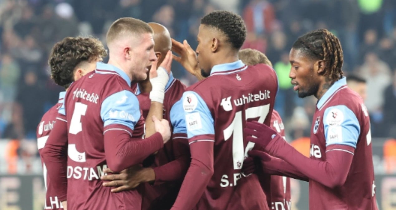 Trabzonspor tek golle kazandı